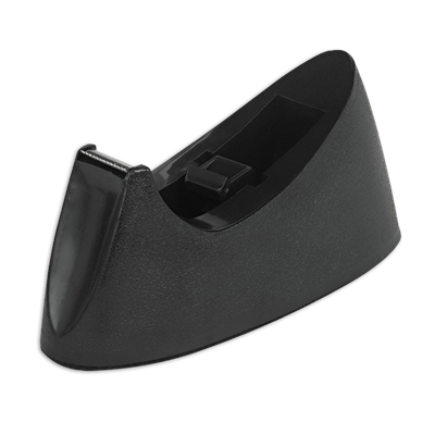 Universal™ Desktop Tape Dispenser, Weighted Nonskid Base, 1" Core, Black